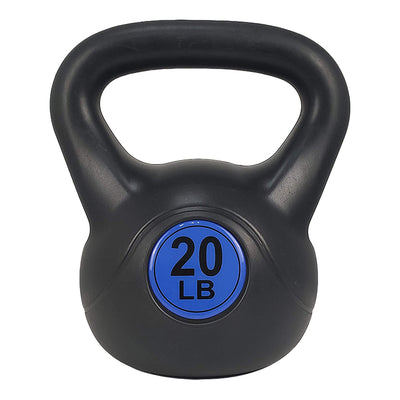 BalanceFrom Kettlebell Fitness Exercise Weights, Set of 3, 10, 15,& 20lbs (Used)