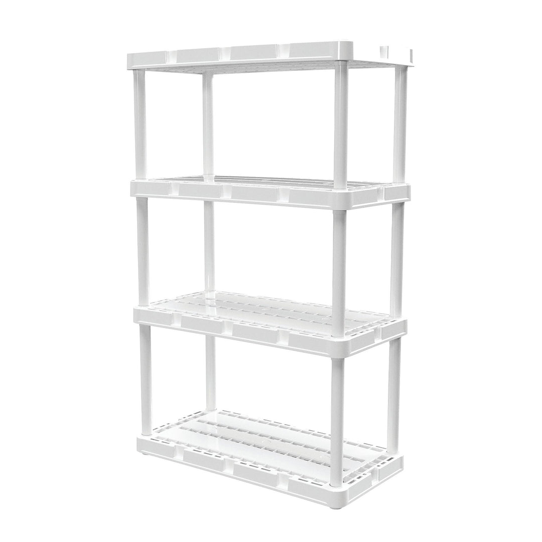 Gracious Living 4 Shelf Knect-A-Shelf Ventilated Light Duty Storage Unit (Used) - VMInnovations