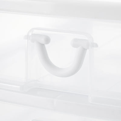 Gracious Living 2 Drawer Desktop Countertop Organizer with Flip Top Lid (3 Pack) - VMInnovations