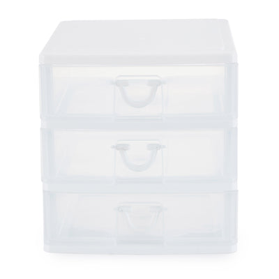 Gracious Living Deluxe 3 Drawer Storage Desktop & Countertop Organizer (2 Pack) - VMInnovations