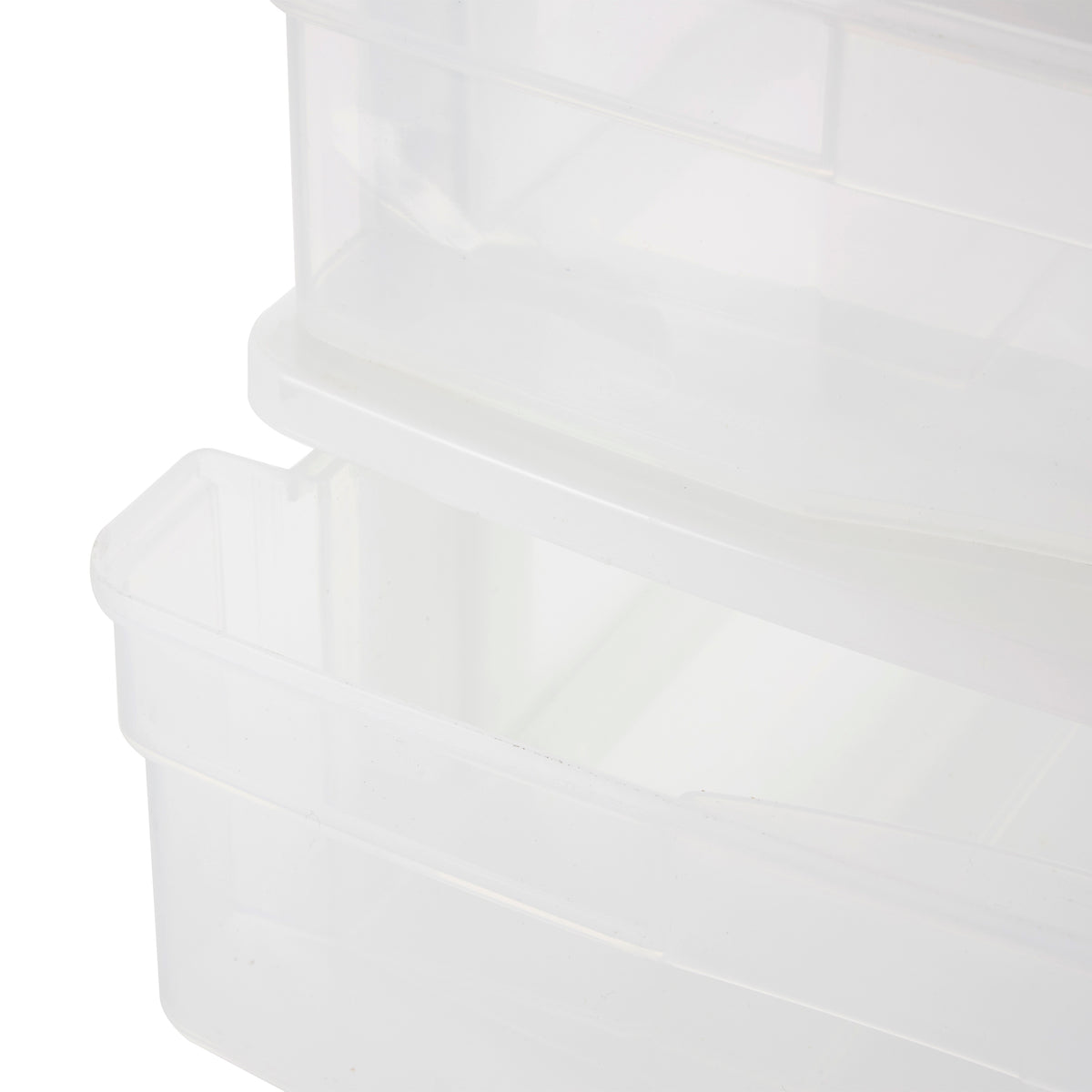 Gracious Living 4 Drawer Desktop Countertop Storage w/ Organizer Lid (Open Box)
