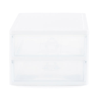 Gracious Living Deluxe 2 Drawer Storage Desktop Countertop Organizer (Open Box) - VMInnovations