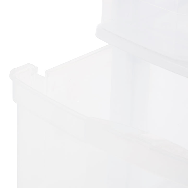 Gracious Living Classic 3 Drawer Organizer Plastic Storage Cart w/Wheels(2 Pack) - VMInnovations