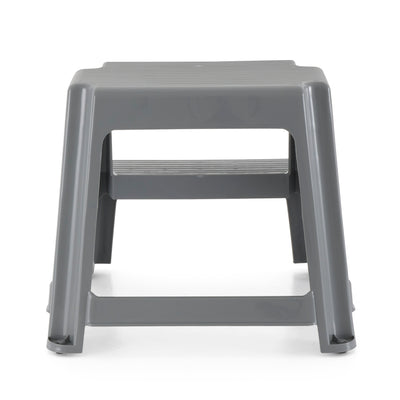 Gracious Living 2 Step Stool w/ Non Slip Feet, Holds Up to 300 Pounds (Open Box)
