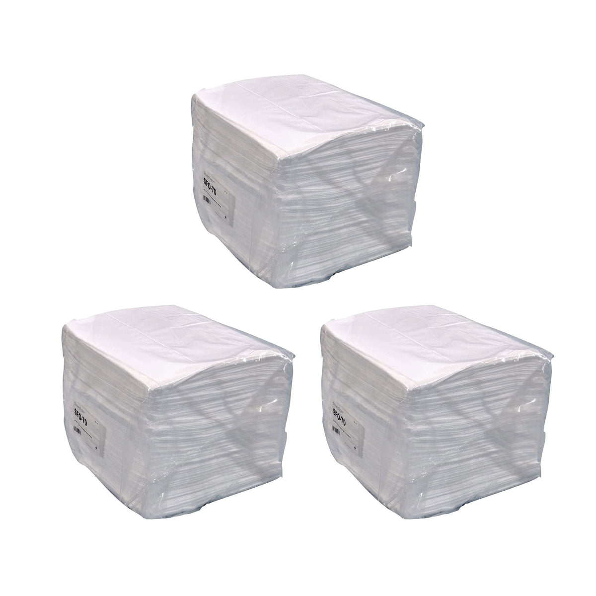 Streetfyter Heavy Duty 18 x 16 Inch Oil Only Sorbent Lightweight Pad (3 Pack)