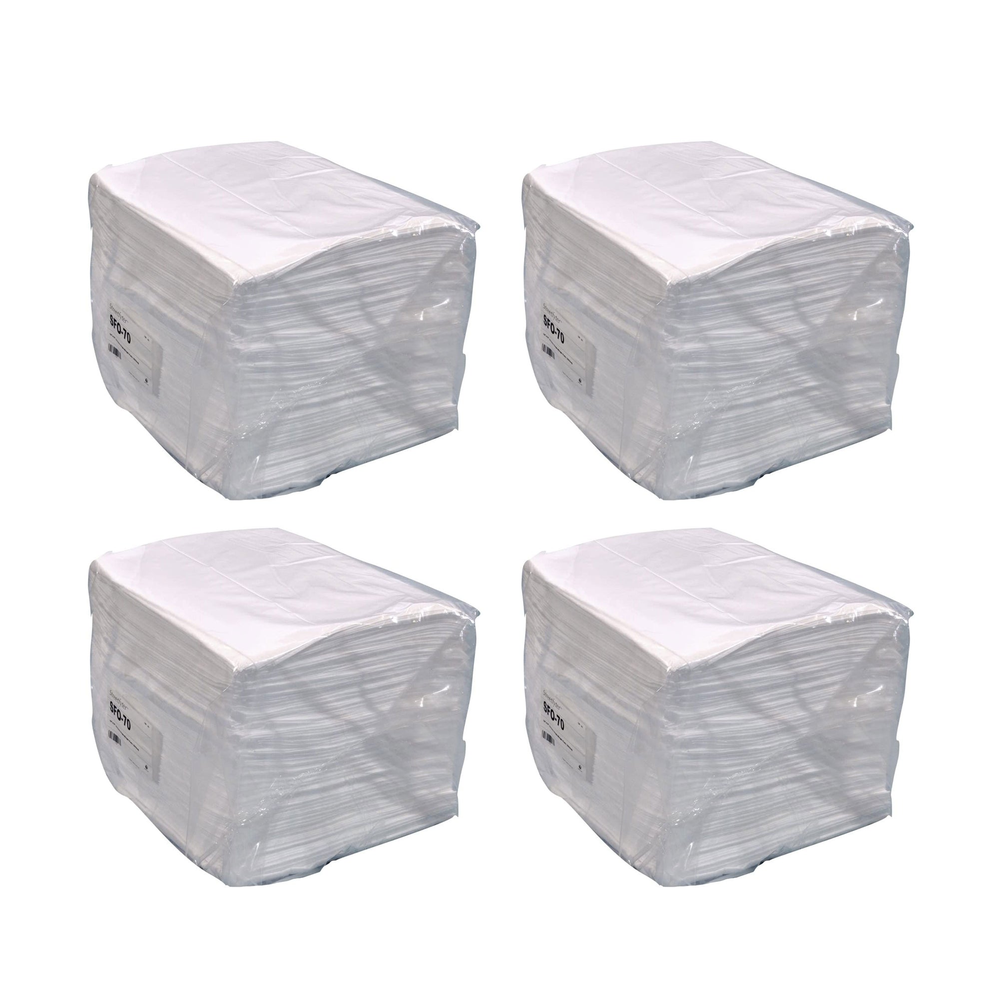 Streetfyter Heavy Duty 18 x 16 Inch Oil Only Sorbent Lightweight Pad (4 Pack) - VMInnovations