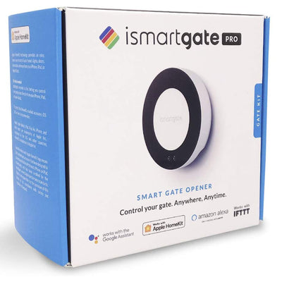 ismartgate Smart Wi Fi Controlled Pro Garage Door Opener w/ Wireless Tilt Sensor