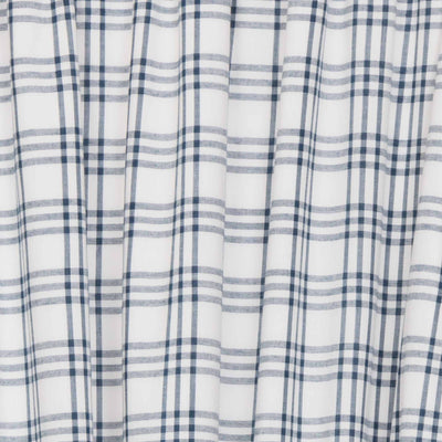 VHC Brands Sawyer Mill Plaid Window Curtain Prairie Swag Set (2) (Open Box)