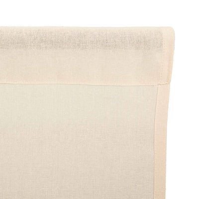 VHC Brands Tobacco Cloth Sheer Cotton Farmhouse Curtains Panel Set, Natural