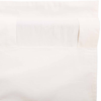 VHC Brands Simple Life 16 x 72 In Ruffled Valance Accent Curtain (Open Box) - VMInnovations