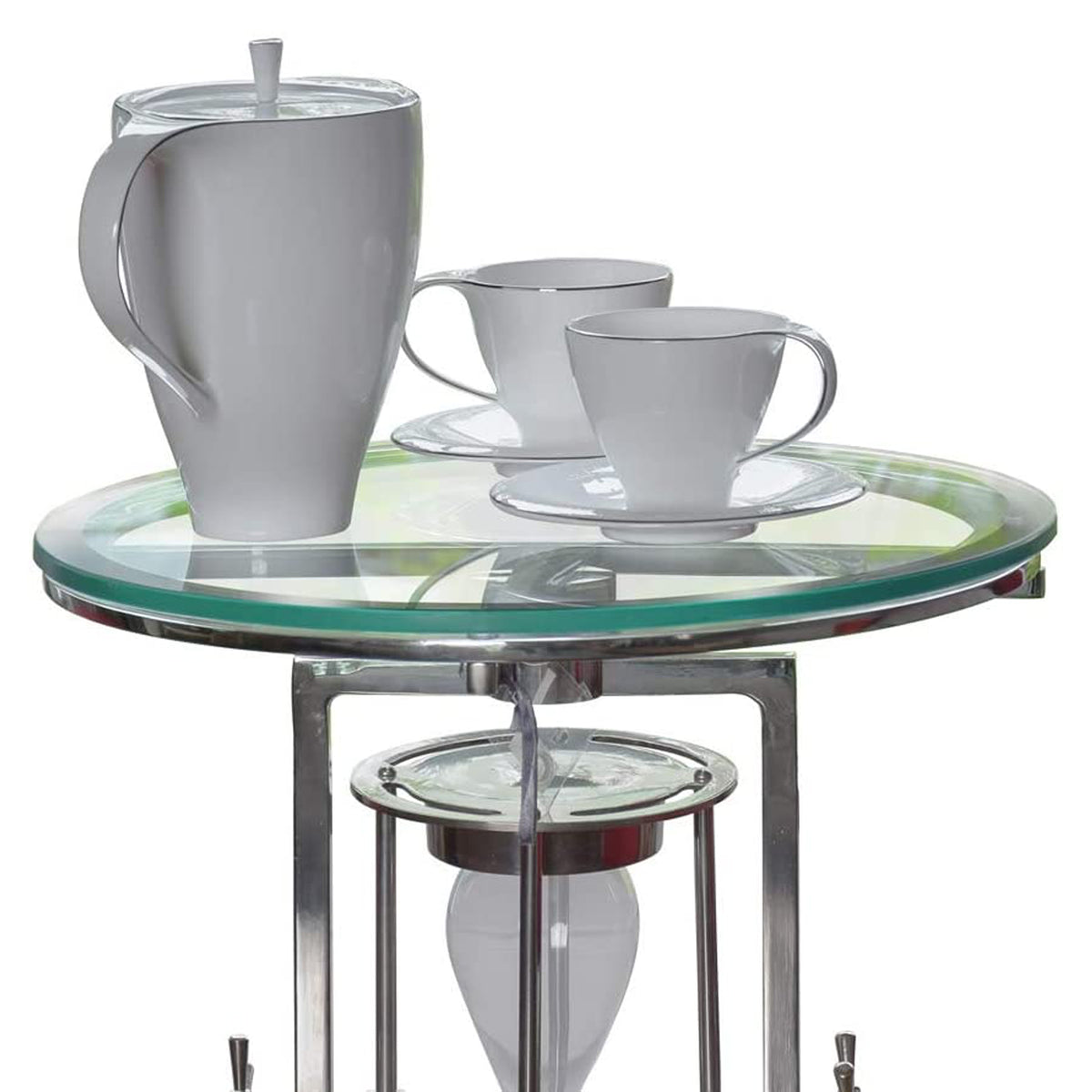 Dulles Glass 14in Round Polish 1/2in Thick Tempered Glass Table Top (Open Box)