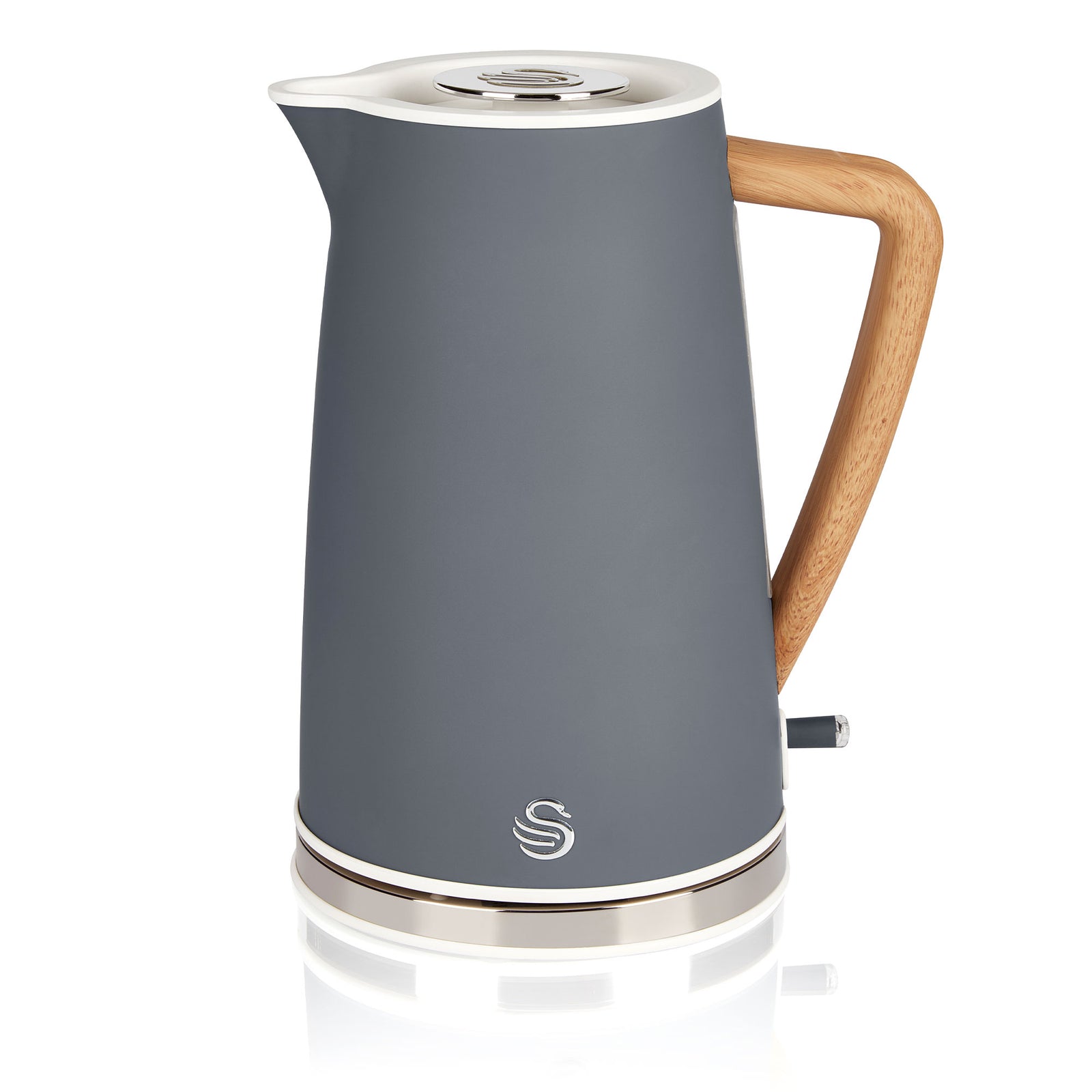 Swan 1.7L Stainless Steel Nordic Style Cordless Rapid Boil Kettle (Open Box) - VMInnovations