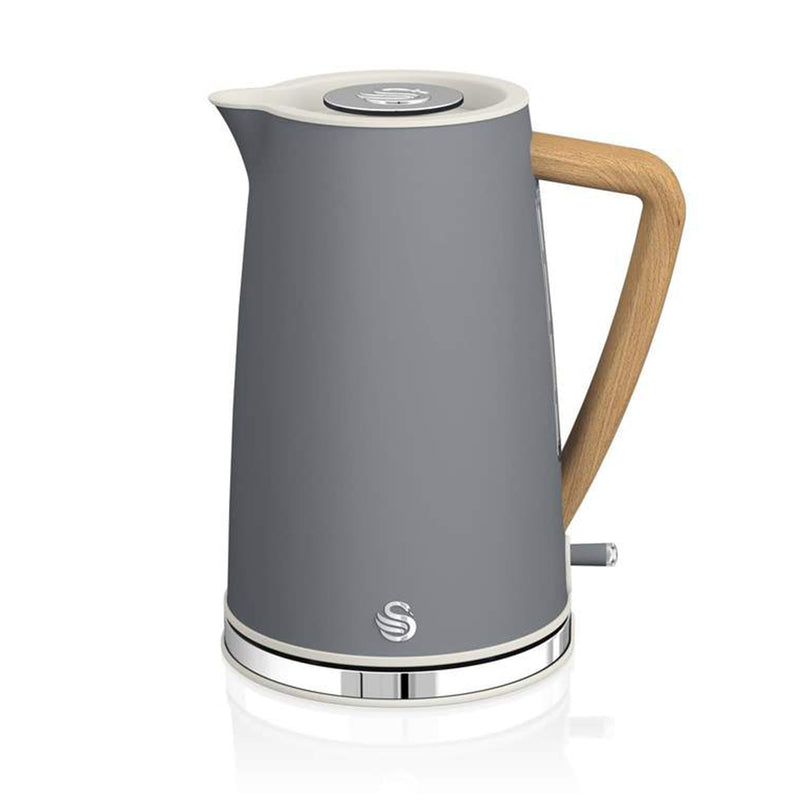 Swan 1.7L Stainless Steel Nordic Style Cordless Rapid Boil Kettle (Open Box)
