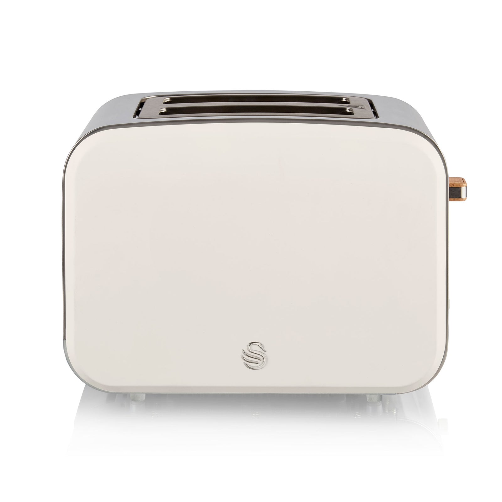 Salton Swan Nordic Toaster 2 Slice w/6 Power Settings & Crumb Tray (Open Box) - VMInnovations