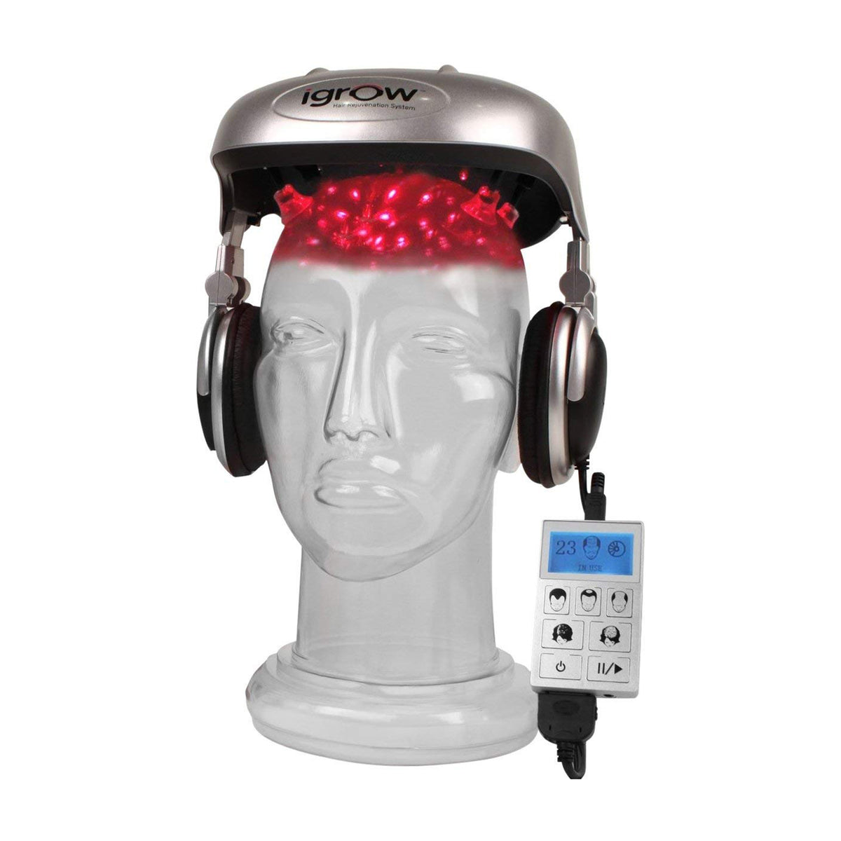 iGrow Laser Hair Growth Helmet Treatment System for Reversing Natural Hair Loss