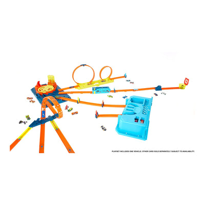 Hot Wheels Track Builder Unlimited Rapid Launch Builder Box, for Kids 6+ (Used)