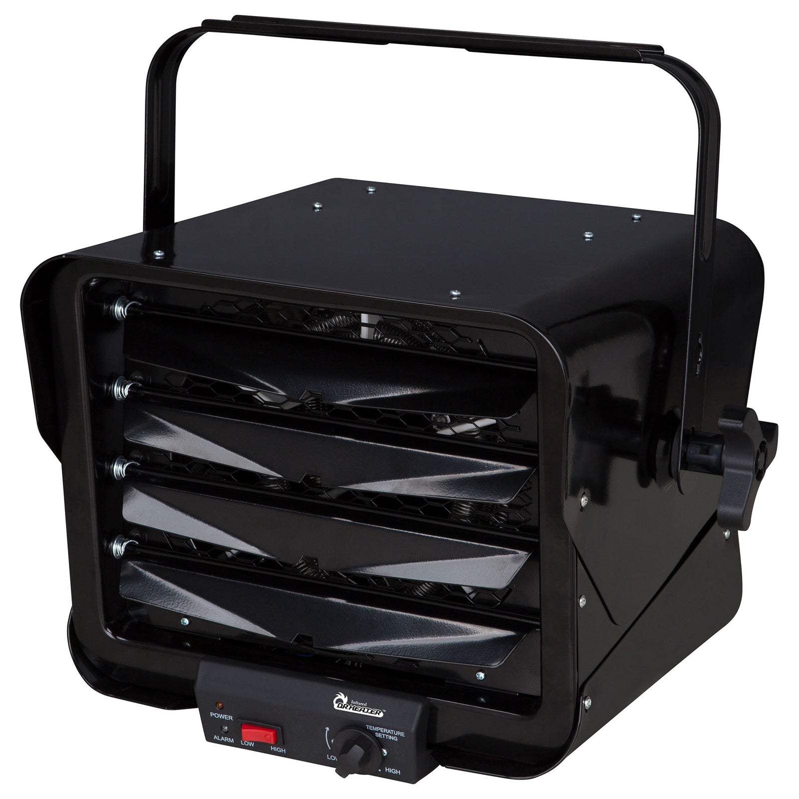 Dr. Heater DR966 240V Hardwired Garage Commercial Heater, 3000W/6000W, Black - VMInnovations
