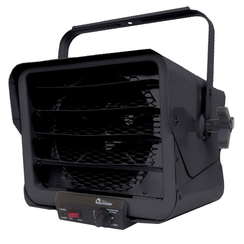 Dr. Heater DR966 240V Hardwired Garage Commercial Heater, 3000W/6000W, Black