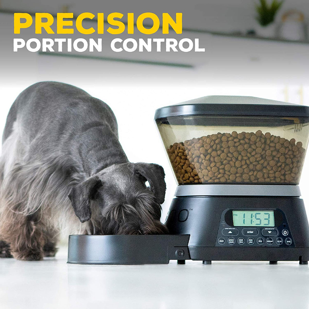 Gamma2 Nano Programmable Cat and Dog Pet Feeder, 7.5 Pound Capacity (Open Box)