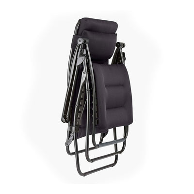 Lafuma R-Clip Batyline Relaxation Zero Gravity Recliner Chair, Acier (Open Box) - VMInnovations