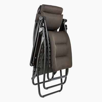 Lafuma R-Clip Relaxation Zero Gravity Lounge Recliner Chair, Taupe (Used) - VMInnovations