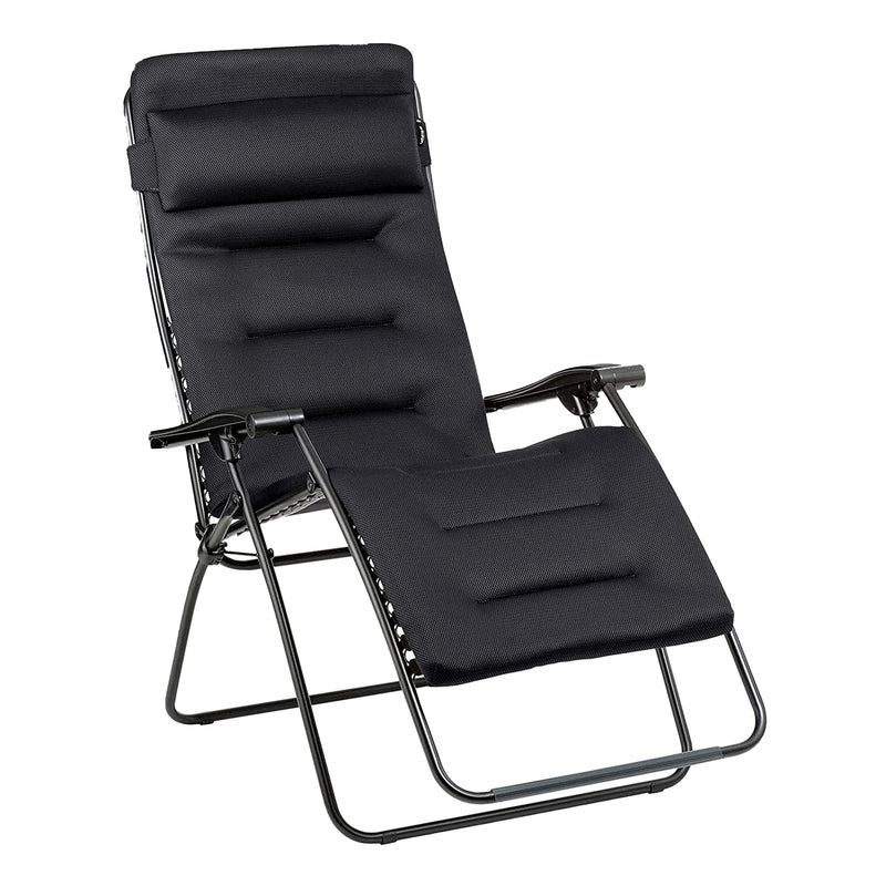 Lafuma R-Clip XL Relaxation Zero Gravity Lounge Recliner Chair, Acier (Used)