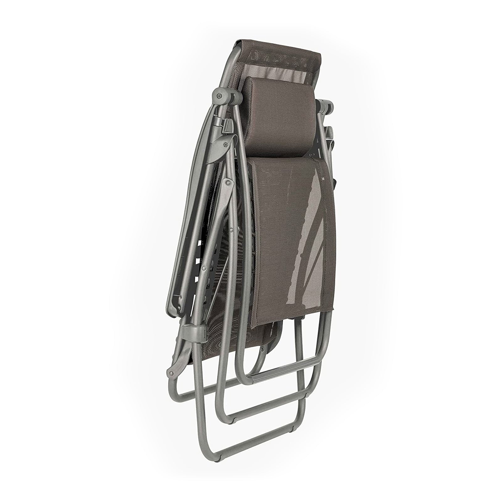 Lafuma R-Clip Batyline Relaxation Zero Gravity Lounge Recliner Chair, Graphite - VMInnovations
