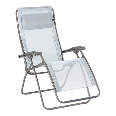 Lafuma R-Clip Batyline Iso Relaxation Zero Gravity Lounge Recliner Chair, Ciel - VMInnovations