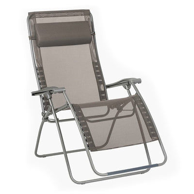 Lafuma R-Clip Batyline Relaxation Zero Gravity Recliner Chair, Graphite (Used)