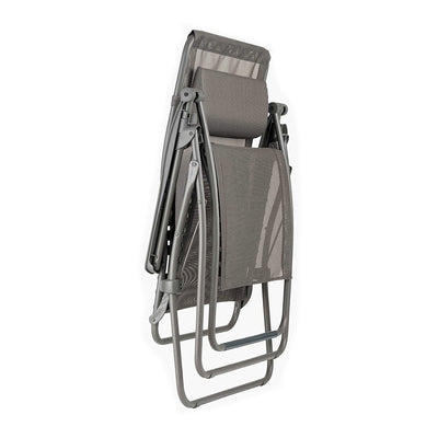 Lafuma R-Clip Batyline Relaxation Zero Gravity Recliner Chair, Graphite (Used) - VMInnovations