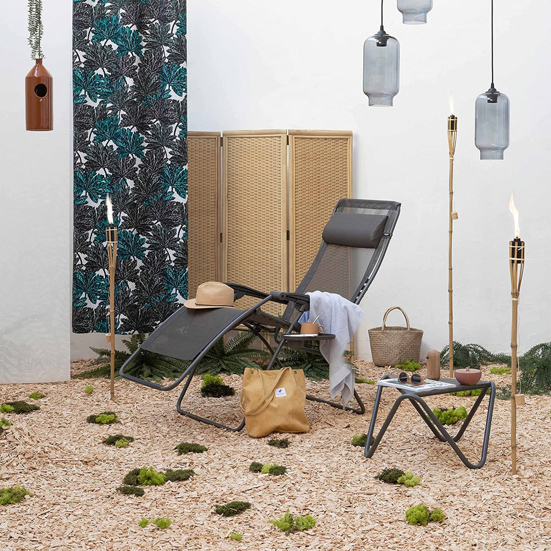 Lafuma Batyline Relaxation Zero Gravity Lounge Recliner Chair,Graphite(Open Box)