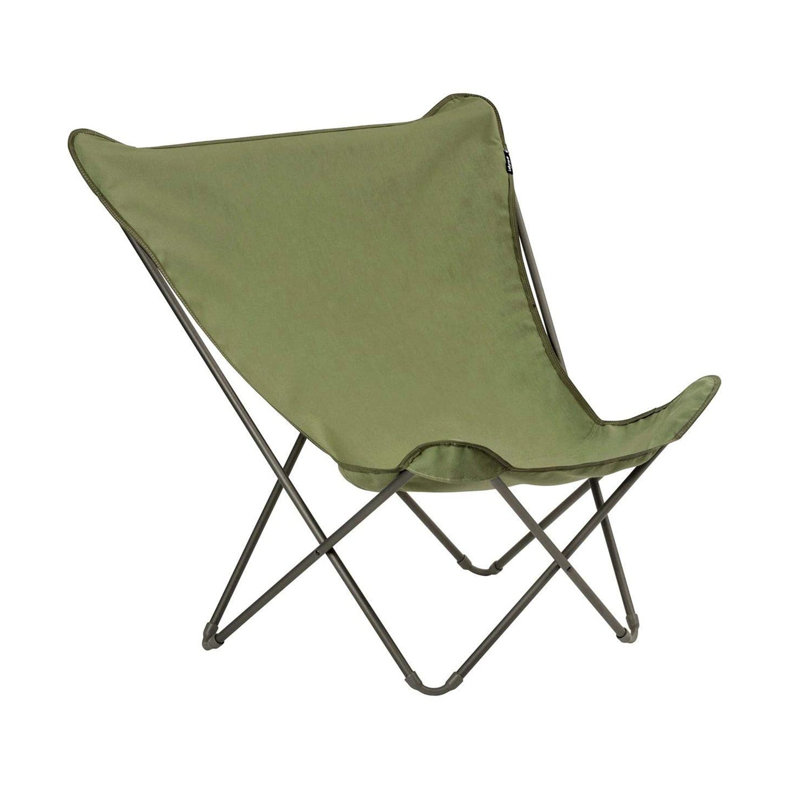 Lafuma Pop Up XL Floating Folding Butterfly Lounge Design Chair, Vert Khaki - VMInnovations