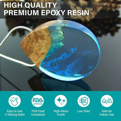 The Epoxy Resin Store Clearcast 7000 Jewelry Craft 2 Part Resin Kit, 2 Pack