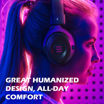 EKSA Gamer Headset with Detachable Microphone and T8 Gamer Headset with Lights