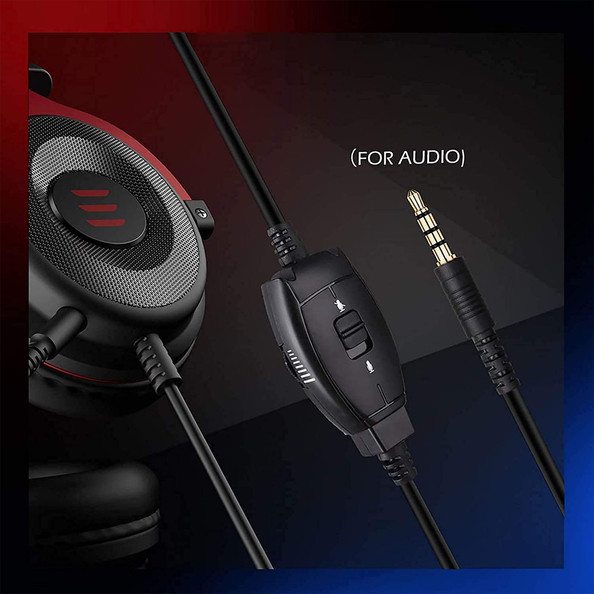 EKSA Gamer Headset with Detachable Microphone and T8 Gamer Headset with Lights