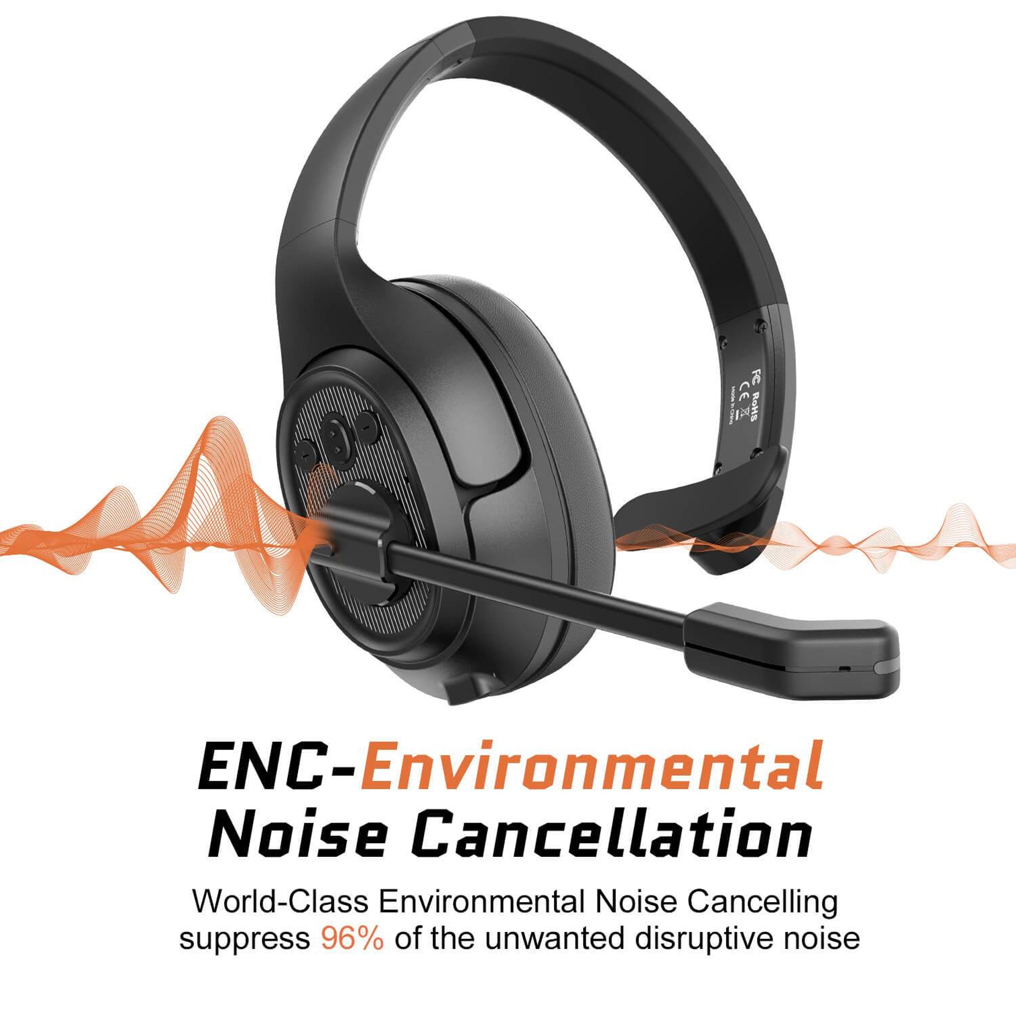 EKSA H1 Noise Canceling Bluetooth Headphones and T8 Gamer Headset with Lights - VMInnovations