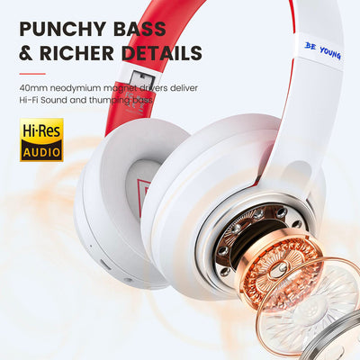 Hybrid Headphones with Bluetooth, Transparency, and ANC Mode (Open Box) - VMInnovations
