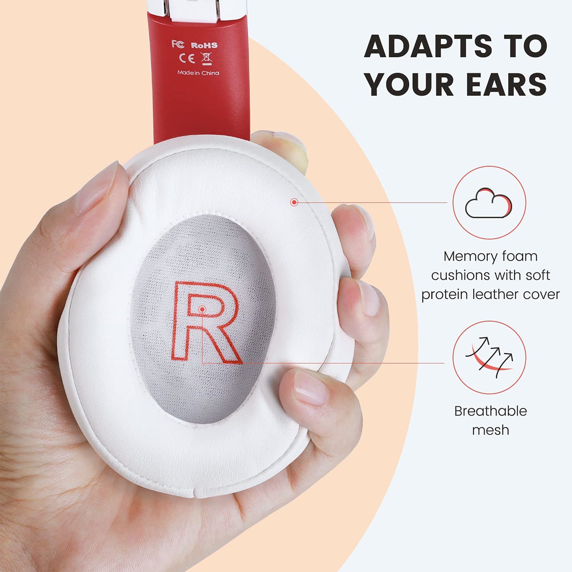 Hybrid Headphones with Bluetooth, Transparency, and ANC Mode (Open Box) - VMInnovations