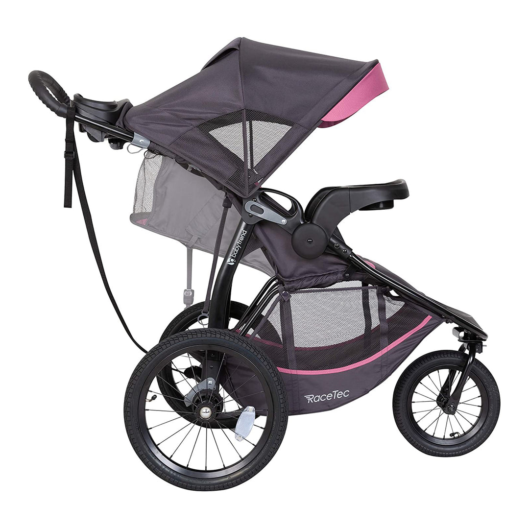 Baby Trend Expedition Race Tec Jogger Baby Foldable Stroller, Cassis (Open Box) - VMInnovations