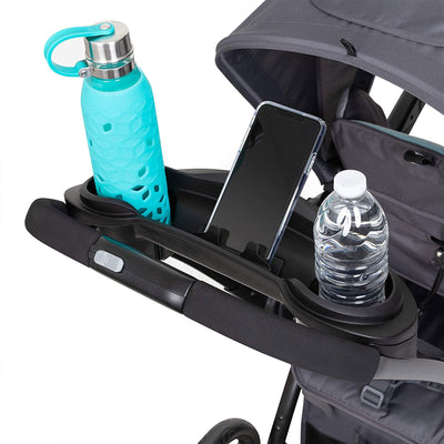 Sit N Stand 5 in 1 Toddler Baby Foldable Travel Stroller, Blue Mist (Open Box) - VMInnovations
