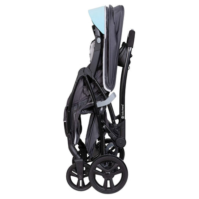 Sit N Stand 5 in 1 Toddler Baby Foldable Travel Stroller, Blue Mist (Open Box) - VMInnovations