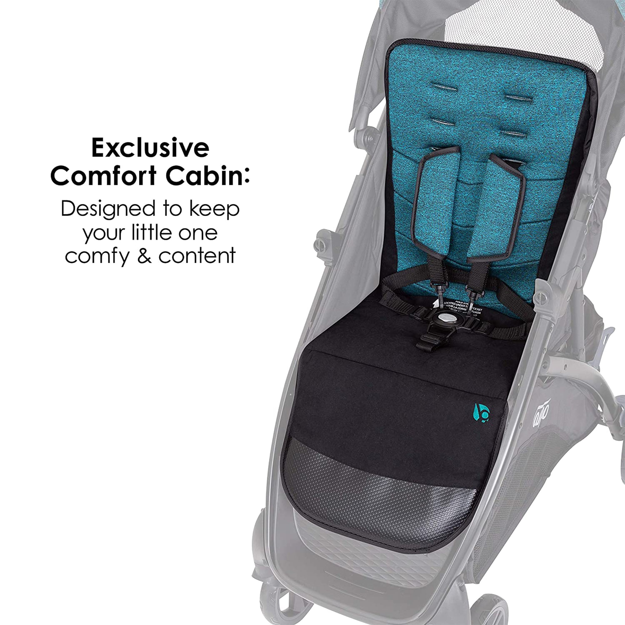 Baby Trend Tango Lightweight Infant Travel Stroller with Canopy, Veridian (Used) - VMInnovations