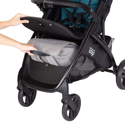 Baby Trend Tango Lightweight Infant Travel Stroller with Canopy, Veridian (Used) - VMInnovations