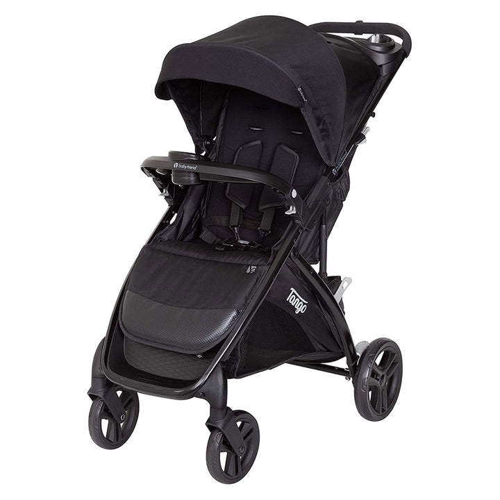 Baby Trend Tango Toddler Baby Foldable Stroller Travel System, Black (Open Box)