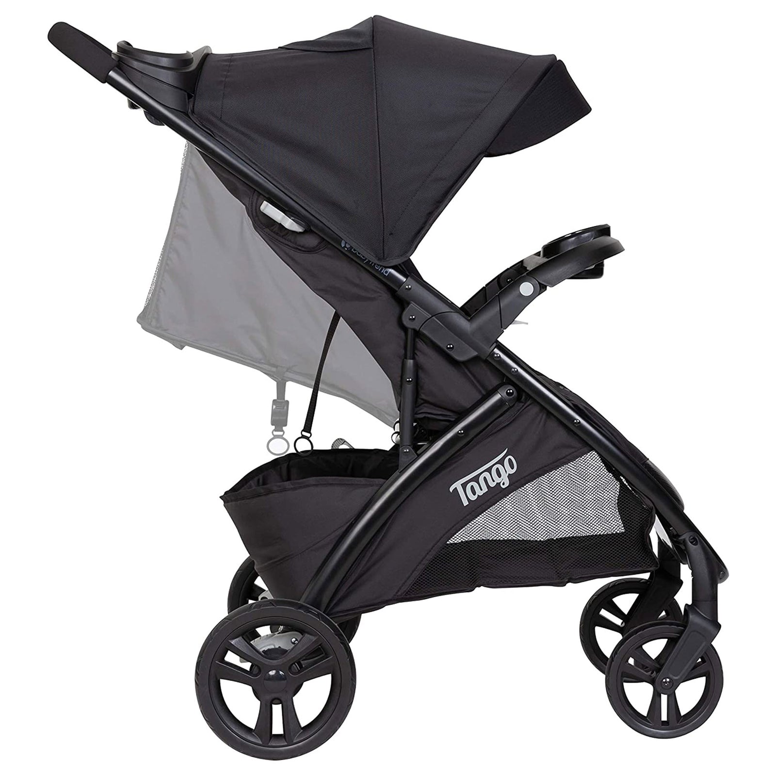 Baby Trend Tango Toddler Baby Foldable Stroller Travel System, Black (Open Box) - VMInnovations