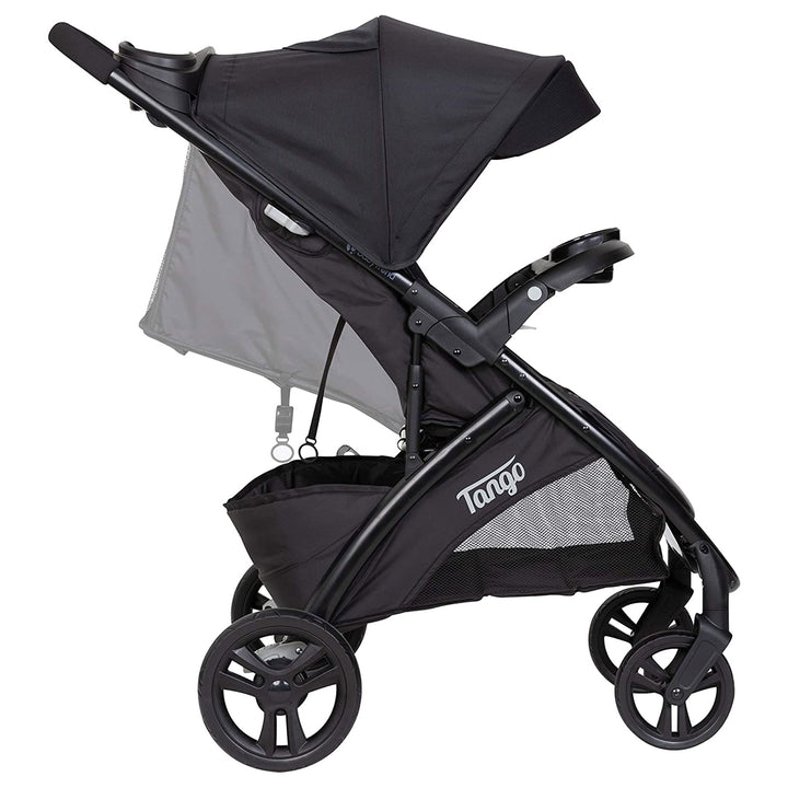 Baby Trend Tango Toddler Baby Foldable Stroller Travel System, Black (Open Box)