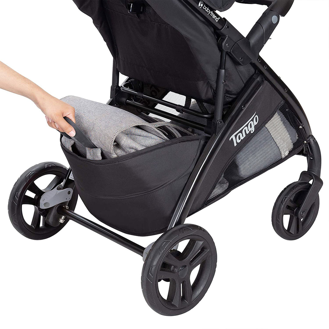 Baby Trend Tango Toddler Baby Foldable Stroller Travel System, Black (Open Box)