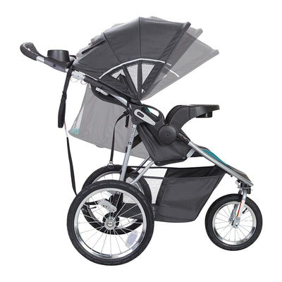 Baby Trend Pathway 35 Jogger Infant Baby Jogger Stroller Travel System, Teal - VMInnovations