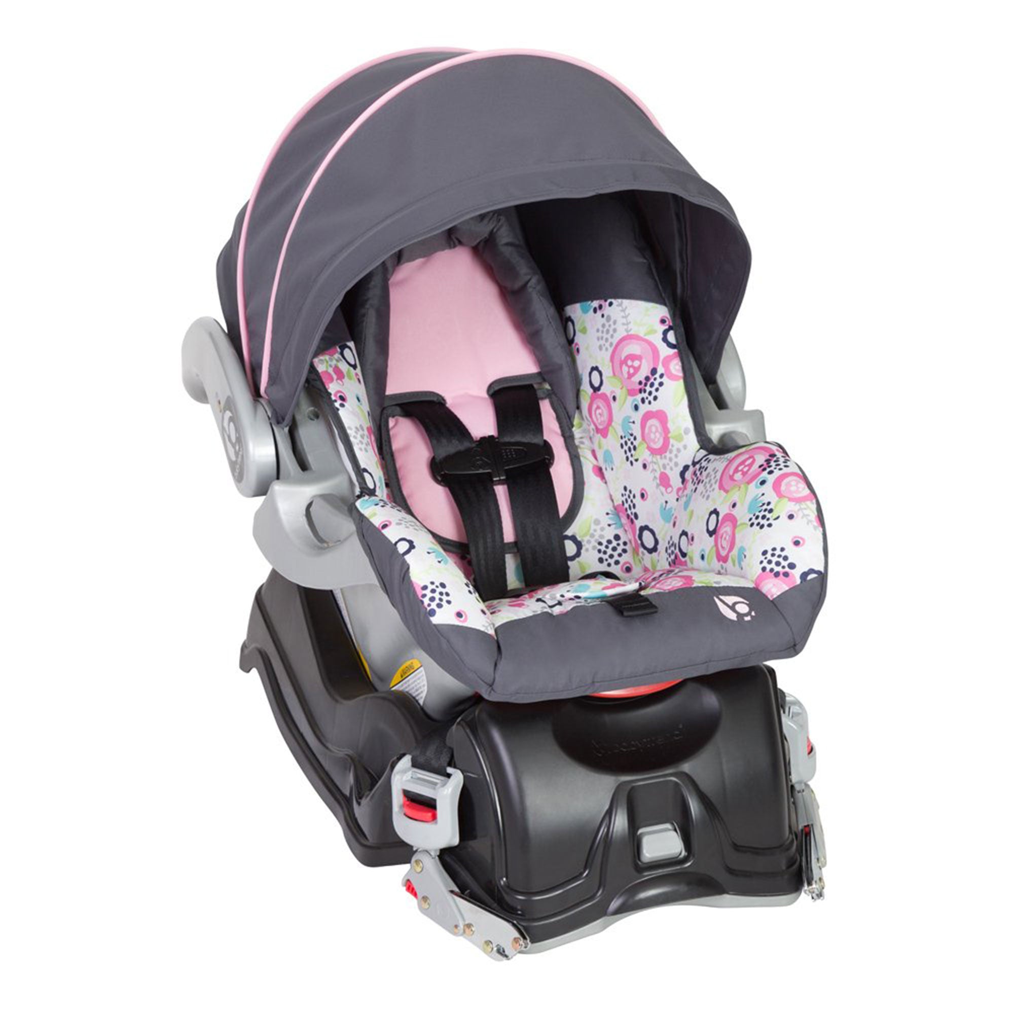 Baby Trend Skyview Lightweight Infant Car Seat Stroller Travel System, Pink - VMInnovations