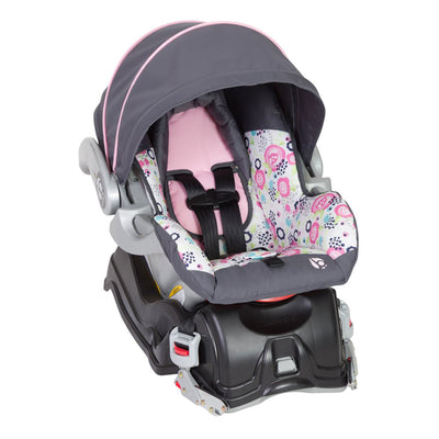 Baby Trend Skyview Lightweight Infant Car Seat Stroller Travel System, Pink - VMInnovations